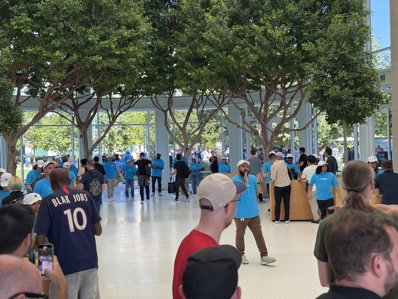 WWDC campus — June 8